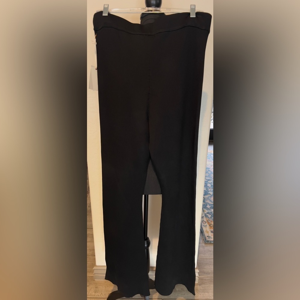 Good American size 6 oversized black pants NWT